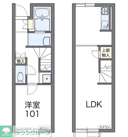 レオネクストレリーフの物件間取画像